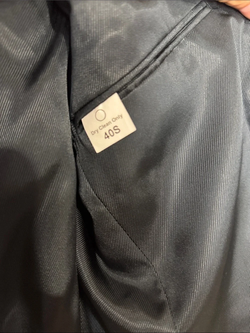 Miller Bros Newton Men’s Wool Blend Sport Coat Blazer Size 40S Navy Made in USA